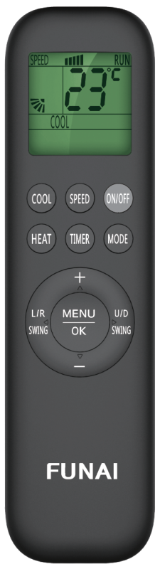 ИК пульт RC-01 для полупромышленных сплит-систем DRAGON и мульти-сплит систем ORIGAMI KODO