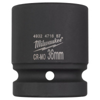 Головка Milwaukee 1" ударная SHOCKWAVE 36мм