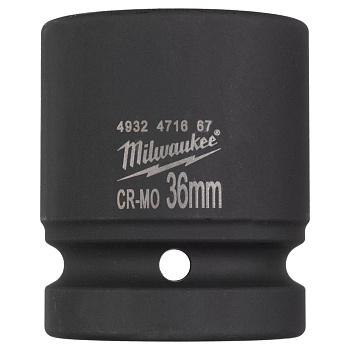 Головка Milwaukee 1" ударная SHOCKWAVE 36мм