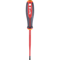 Отвертка Milwaukee диэлектрическая VDE SL 1,0x5,5 x125 трехгранная рукоятка