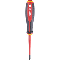 Отвертка Milwaukee диэлектрическая VDE PH/SL1 x80 трехгранная рукоятка