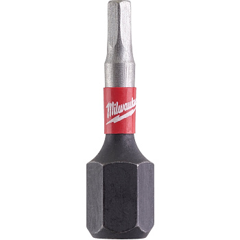 Бита Milwaukee HEX3 25мм SHOCKWAVE, упак_2